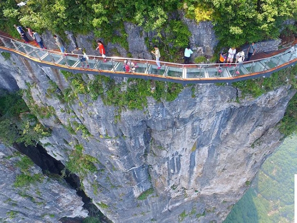 Chóng mặt với view từ trên cao nhìn xuống xứ triệu hoa