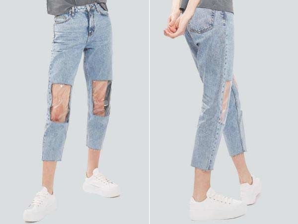 Những chiếc quần jeans khiến người đối diện hết hồn