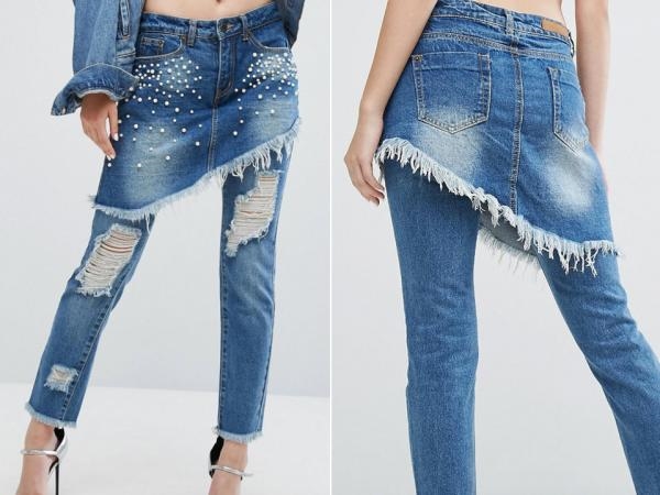 Những chiếc quần jeans khiến người đối diện hết hồn