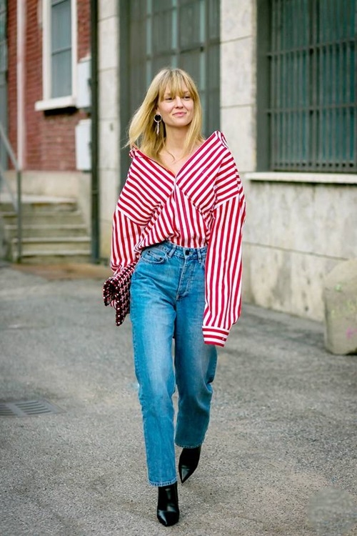 Quên kiểu quần jeans bó giò đi, đây mới là mốt jeans thống trị 2019