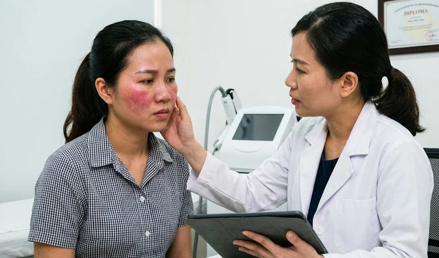 Nhiều ca biến chứng sau tiêm trẻ hóa da phải điều trị kéo dài, tốn kém do thực hiện tại cơ sở không đủ điều kiện y tế hoặc sử dụng sản phẩm kém chất lượng. Hình minh họa