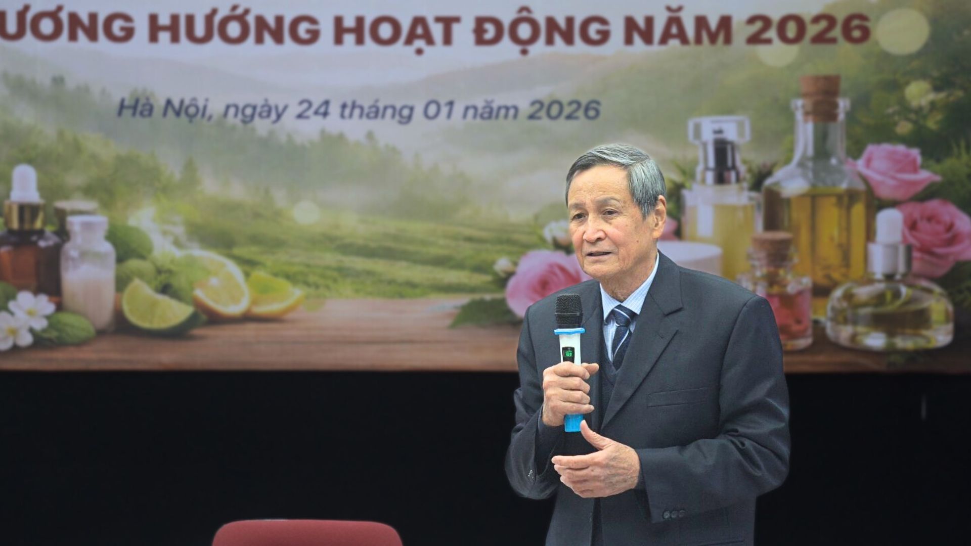 Đồng chí Đỗ Duy Phi, Chủ tịch Hiệp Hội VOCA phát biểu ý kiến chỉ đạo tại Hội nghị