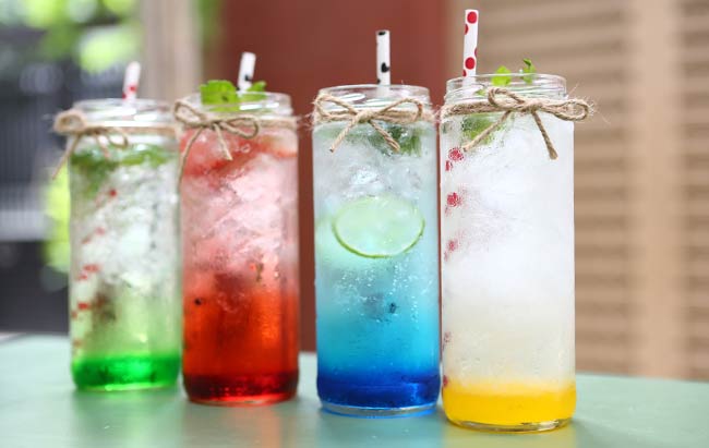 Các loại nước soda gây hại cho làn da.