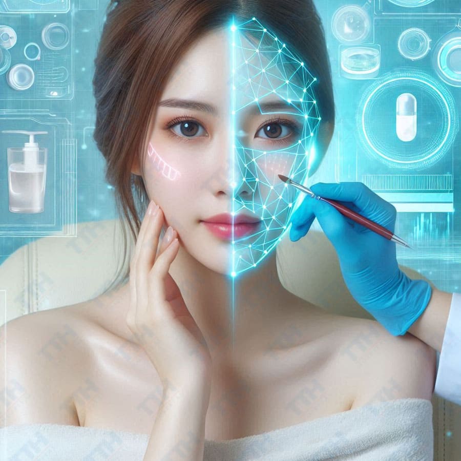 Công nghệ AI giúp phân tích tình trạng da của từng cá nhân, từ đó đưa ra giải pháp cá nhân hóa để chăm sóc da hiệu quả nhất.