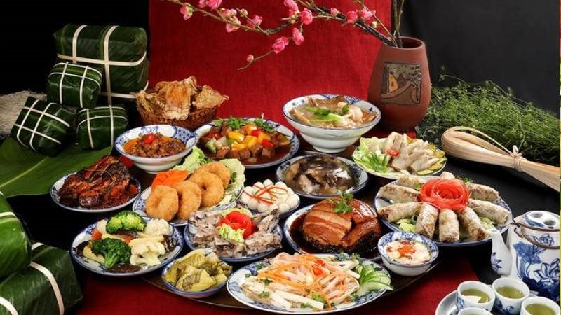 Mùi hương của mâm cỗ đoàn viên