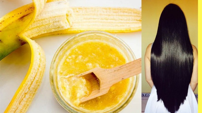 Mặt nạ chuối giúp cải thiện tóc xơ rối.