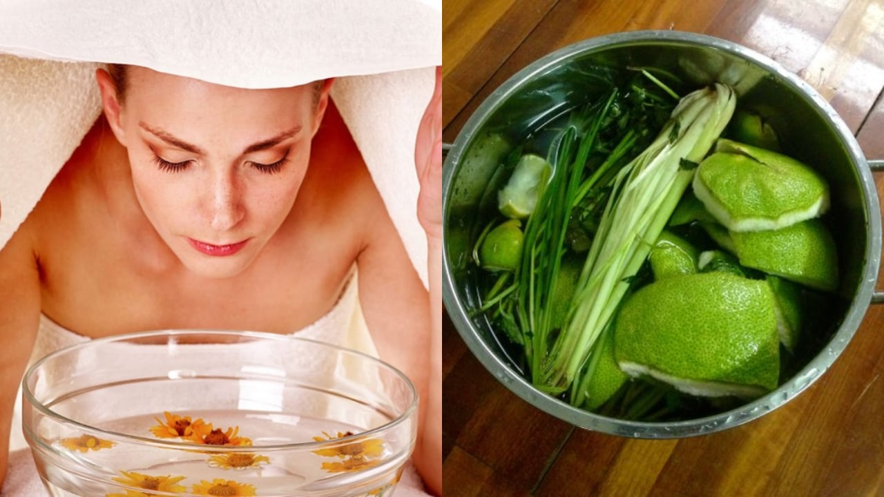 Tùy tình trạng da để lựa chọn thảo dược làm nguyên liệu nấu nước xông hơi phù hợp.