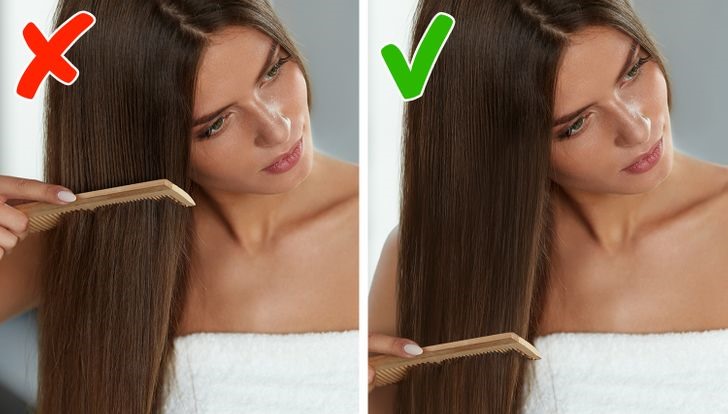 Chọn lược đúng cũng là cách giúp phục hồi tóc