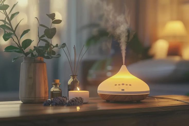 Sử dụng tinh dầu xông phòng. Nguồn: Internet