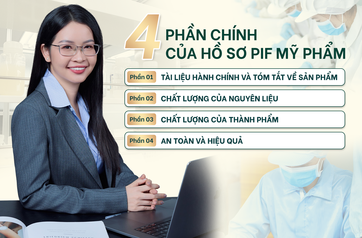 Hồ sơ PIF mỹ phẩm