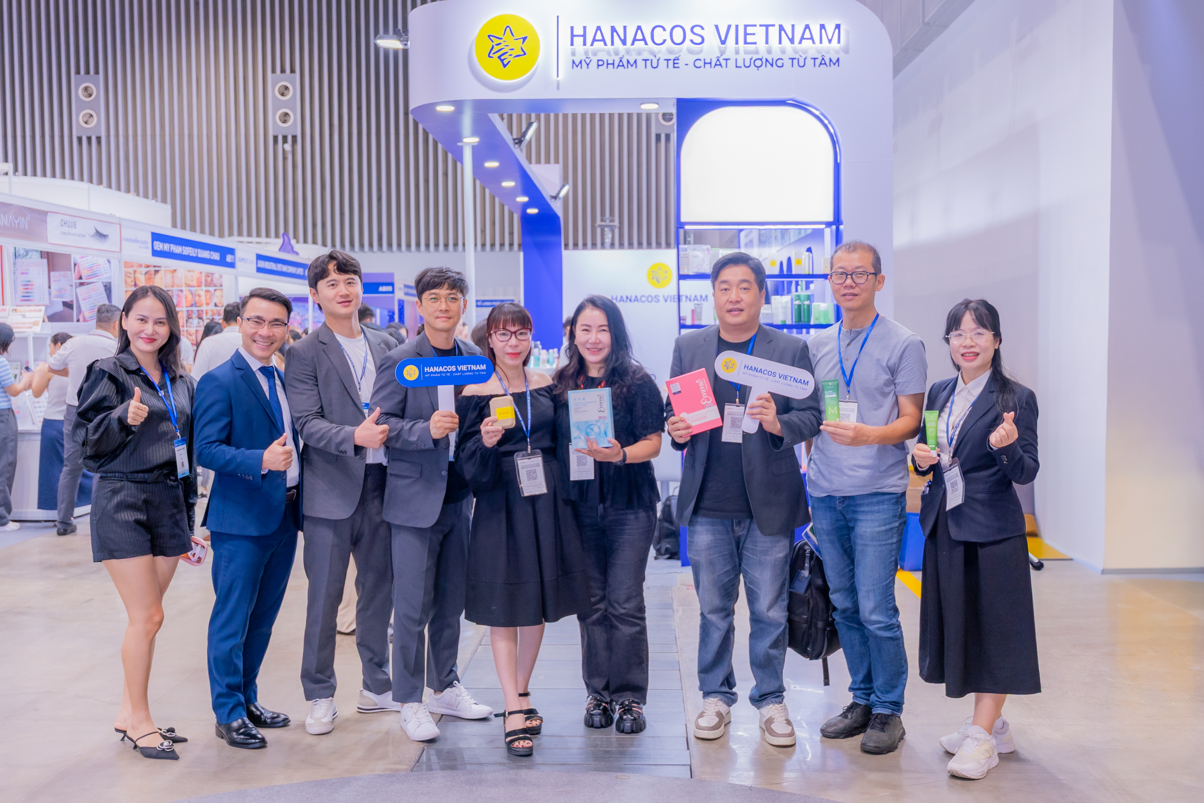 Hanacos Vietnam tại sự kiện Vietbeauty & Cosmobeauté Vietnam 2025