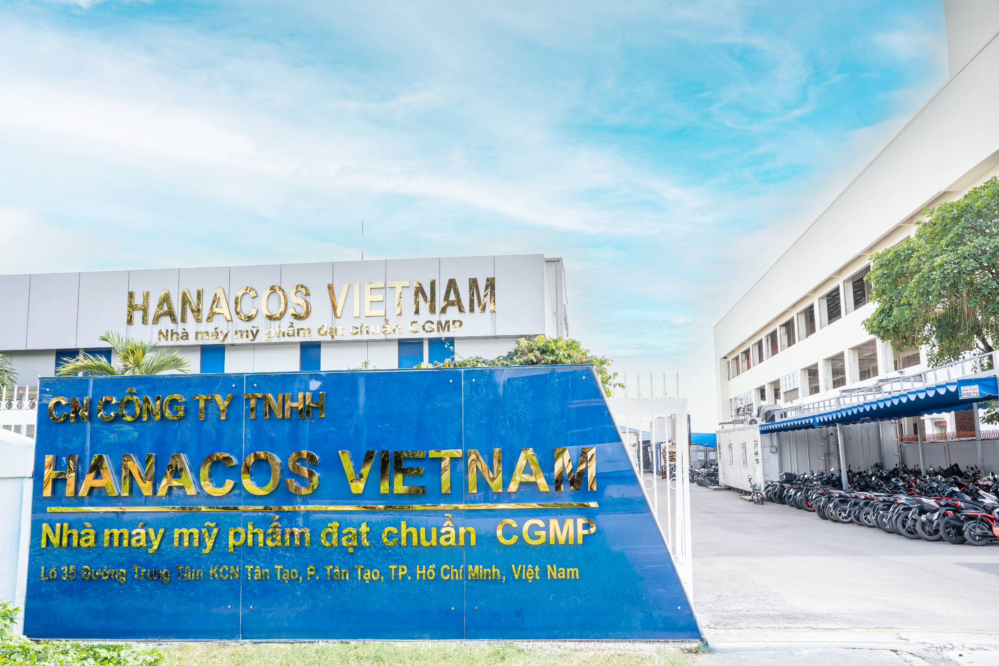 Nhà máy mỹ phẩm Hanacos Vietnam