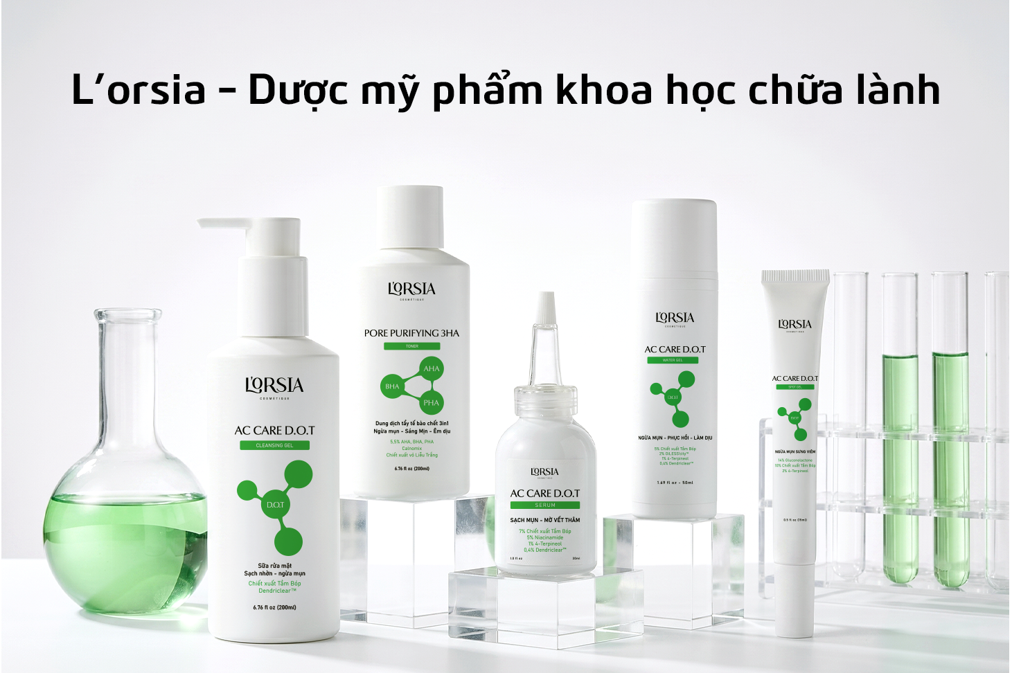 Dược mỹ phẩm L’ORSIA - Khoa học chữa lành