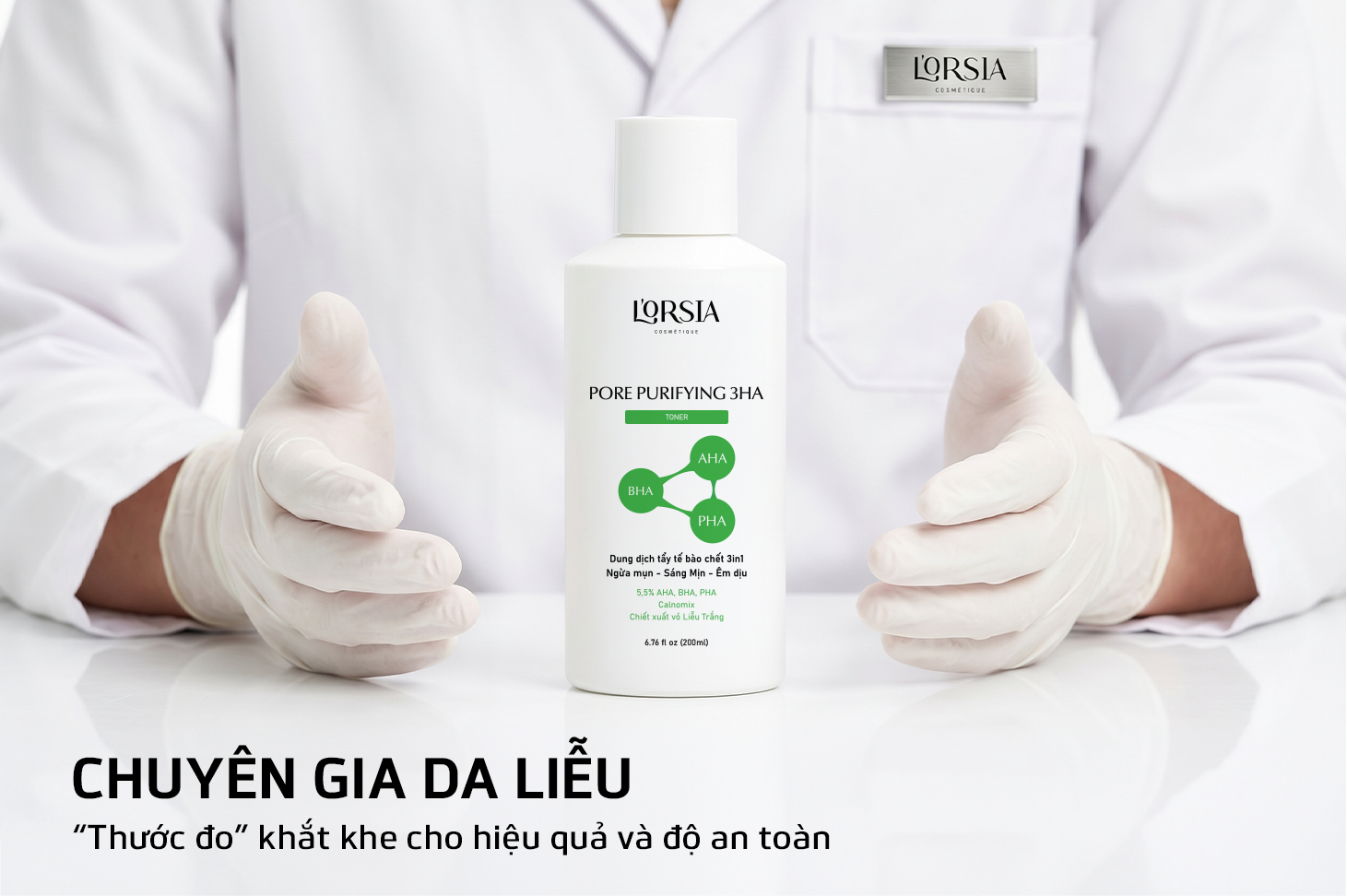 Chuyên gia da liễu tại Dược mỹ phẩm L’ORSIA - "Thước đo" khắt khe cho hiệu quả và độ an toàn