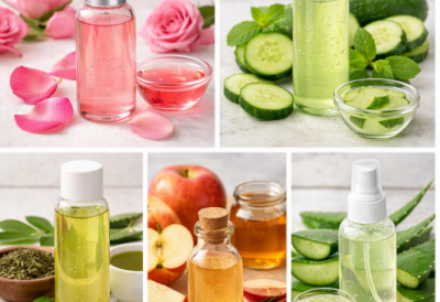 5 công thức nước hoa hồng tự chế đơn giản giúp da sáng mịn