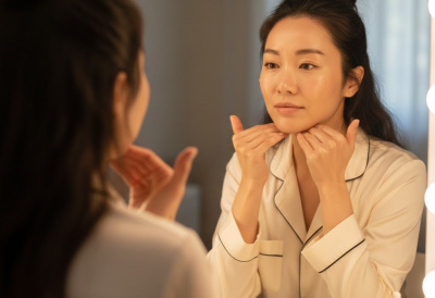 9 phút massage da mỗi tối giúp xóa mờ nếp nhăn trên mặt