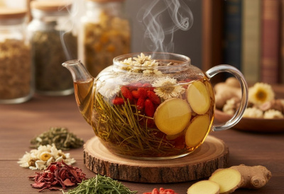 Một loại trà kết hợp 5 loại thảo mộc giúp mái tóc khỏe đẹp