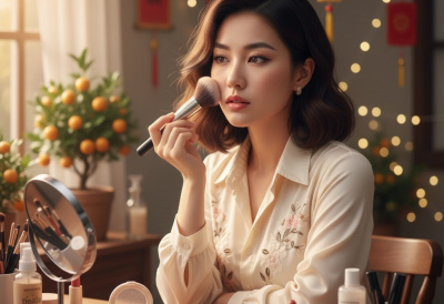 Cách trang điểm đẹp không bị lem khi đi du Xuân