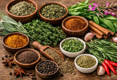 8 loại thảo mộc và gia vị giàu canxi hỗ trợ xương chắc khỏe