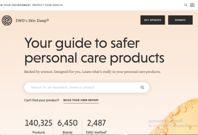 Hướng dẫn tra cứu thành phần mỹ phẩm bằng EWG