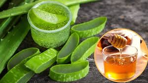 Mật ong kết hợp với nha đam có tác dụng gì với da?