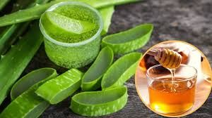Mật ong kết hợp với nha đam có tác dụng gì với da?