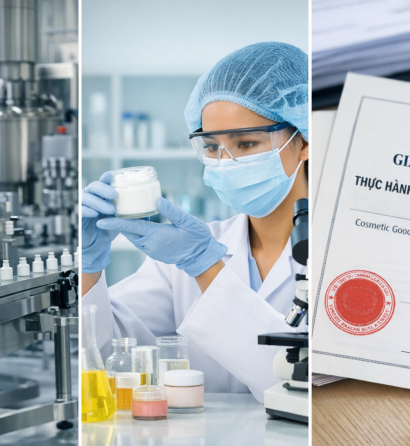 Hoàn thiện quy định cấp Giấy chứng nhận đủ điều kiện sản xuất mỹ phẩm và CGMP: Bước tiến quan trọng cho ngành mỹ phẩm Việt Nam