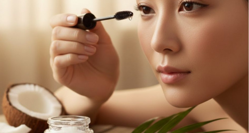 Cách sử dụng dầu dừa để dưỡng mi nhanh dài