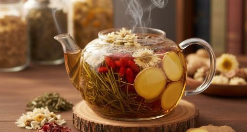 Một loại trà kết hợp 5 loại thảo mộc giúp mái tóc khỏe đẹp