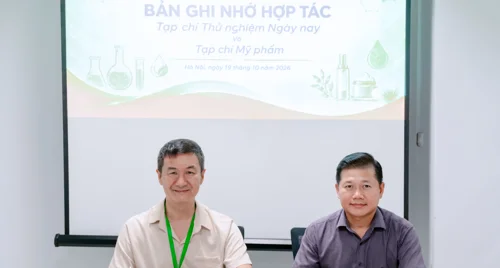 Tạp chí Mỹ Phẩm ký kết hợp tác với Tạp chí Thử nghiệm Ngày nay