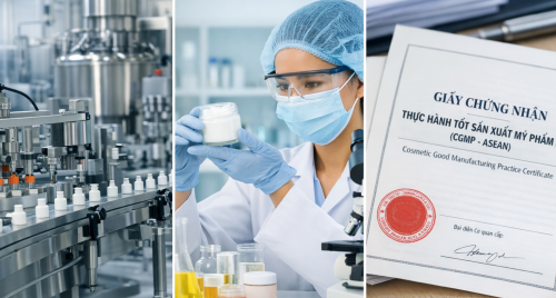 Hoàn thiện quy định cấp Giấy chứng nhận đủ điều kiện sản xuất mỹ phẩm và CGMP: Bước tiến quan trọng cho ngành mỹ phẩm Việt Nam