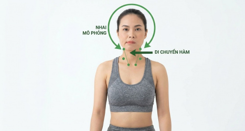 4 bài tập đơn giản khắc phục tình trạng chảy xệ và nếp nhăn vùng cổ