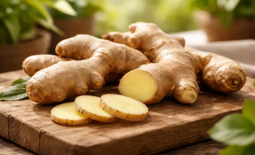 Dùng gừng hỗ trợ trị nám da và làm trắng da