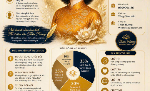 Từ lưu trú đến wellness: Thiên Hương Wellness & Beauty Art (Hưng Thịnh) và hướng đi khác biệt tại Hội thảo Công nghệ Chăm sóc Cá nhân ASEAN 2026
