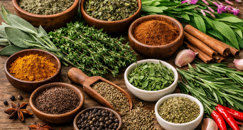 8 loại thảo mộc và gia vị giàu canxi hỗ trợ xương chắc khỏe