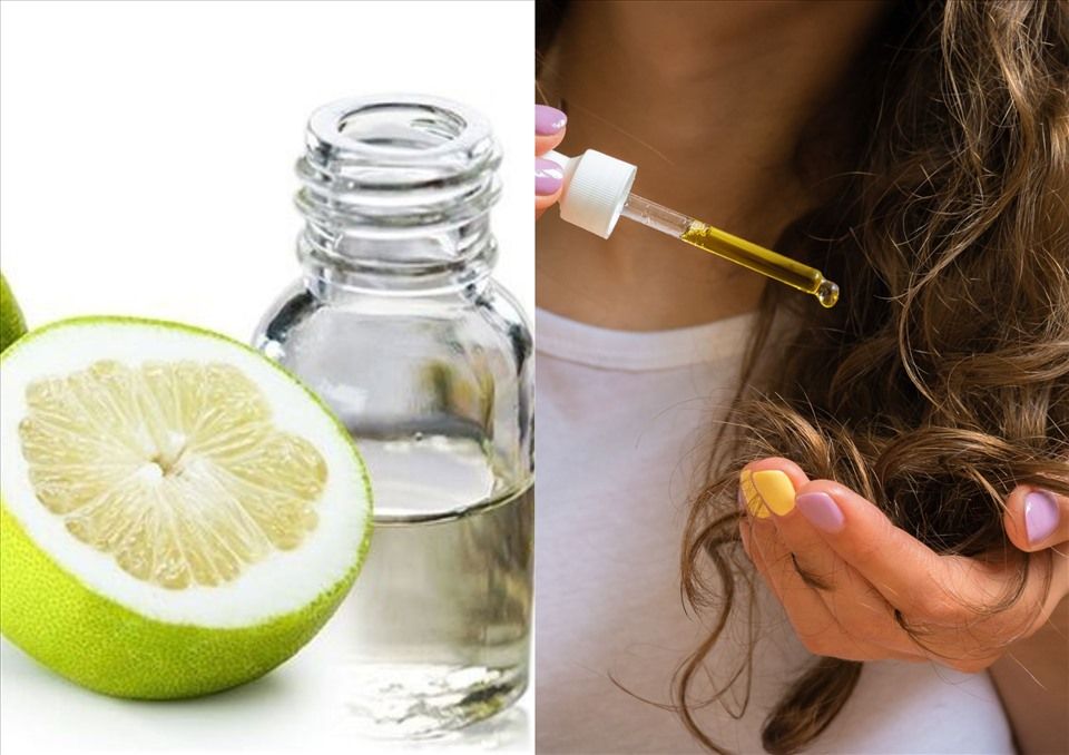 Cách dùng tinh dầu vỏ bưởi chăm sóc tóc