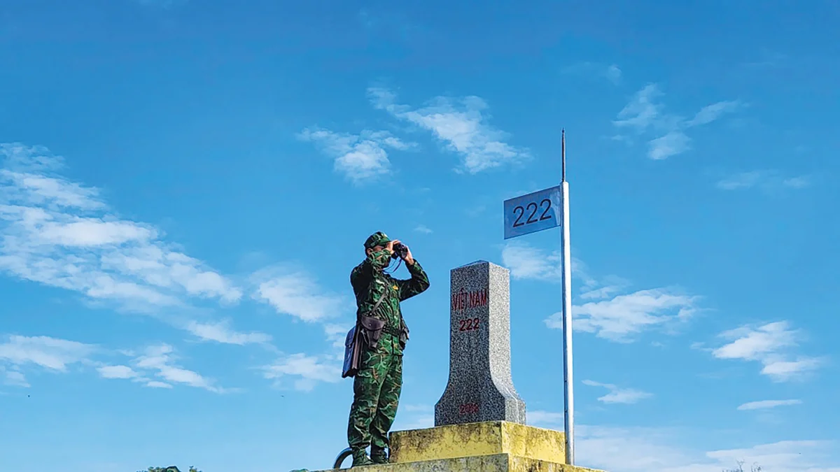 Xuân ấm nơi biên cương