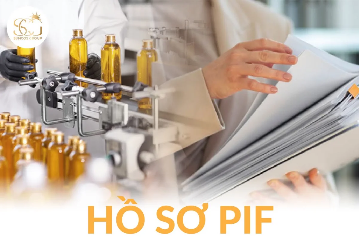 Hồ sơ PIF mỹ phẩm