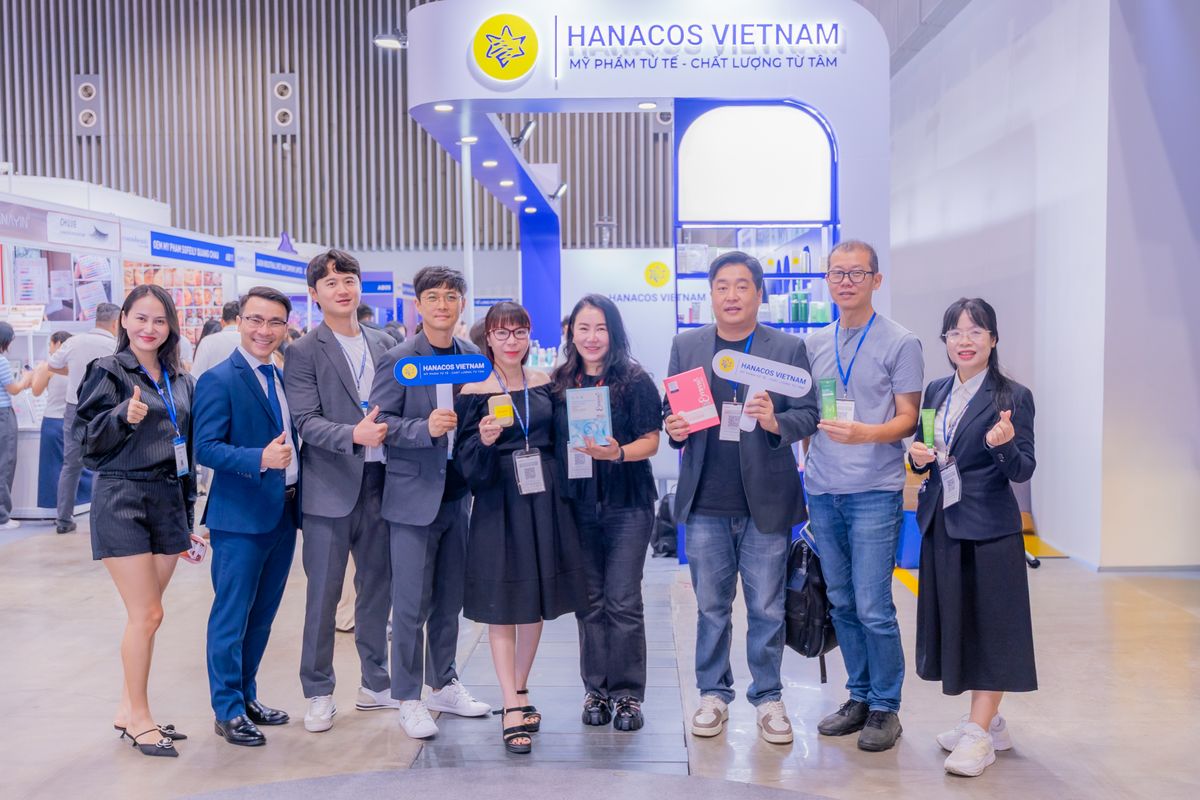 Hanacos Vietnam tại sự kiện Vietbeauty & Cosmobeauté Vietnam 2025