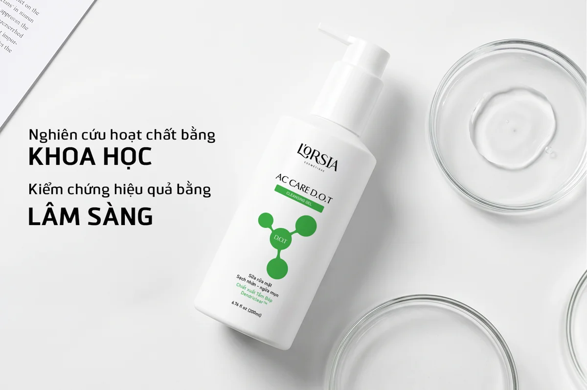 Dược mỹ phẩm L’ORSIA ưu tiên lựa chọn các hoạt chất có dữ liệu khoa học rõ ràng, kết hợp cùng công nghệ hiện đại nhằm tối ưu hiệu quả nhưng vẫn duy trì cảm giác dễ chịu trên da.
