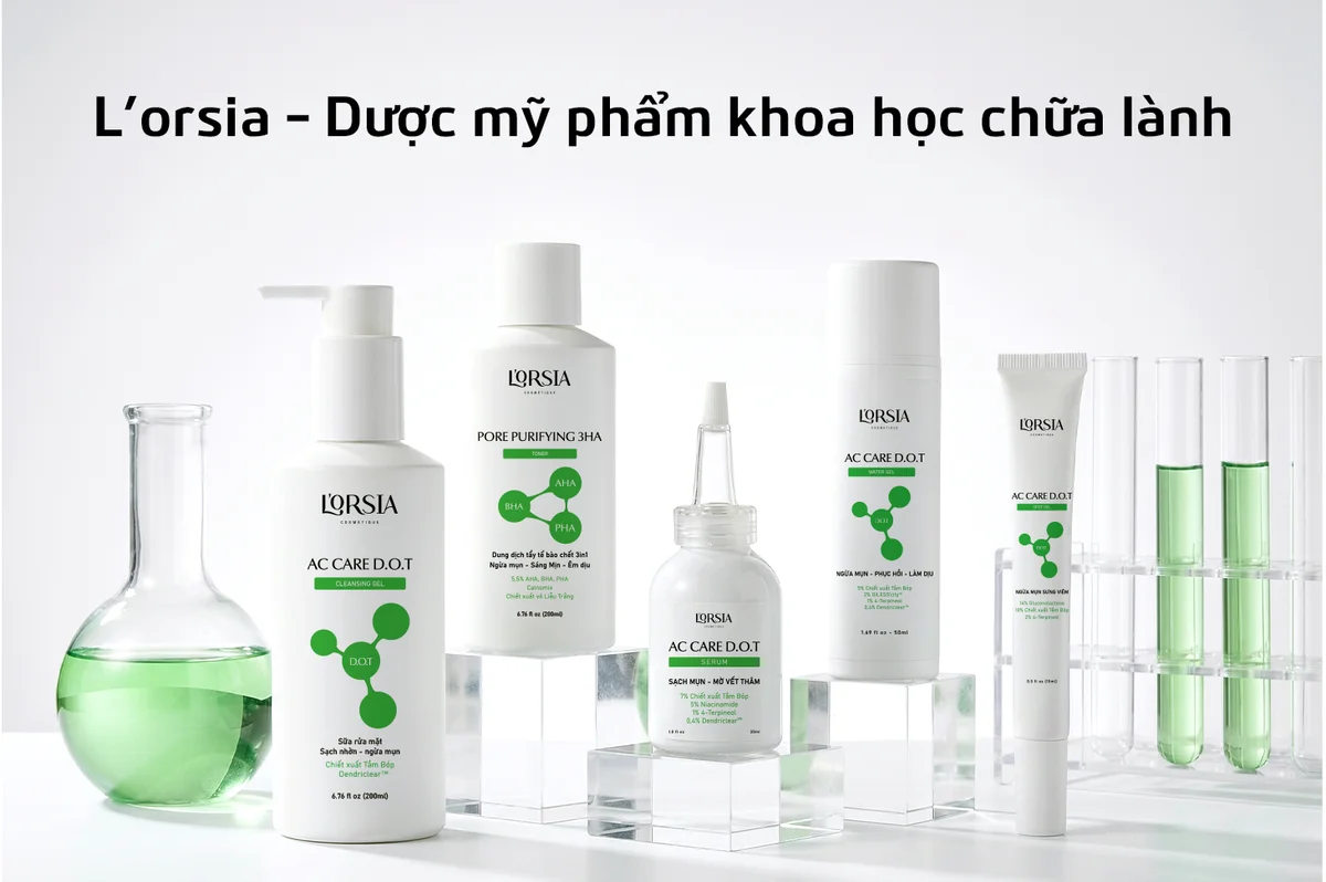 Dược mỹ phẩm L’ORSIA - Khoa học chữa lành